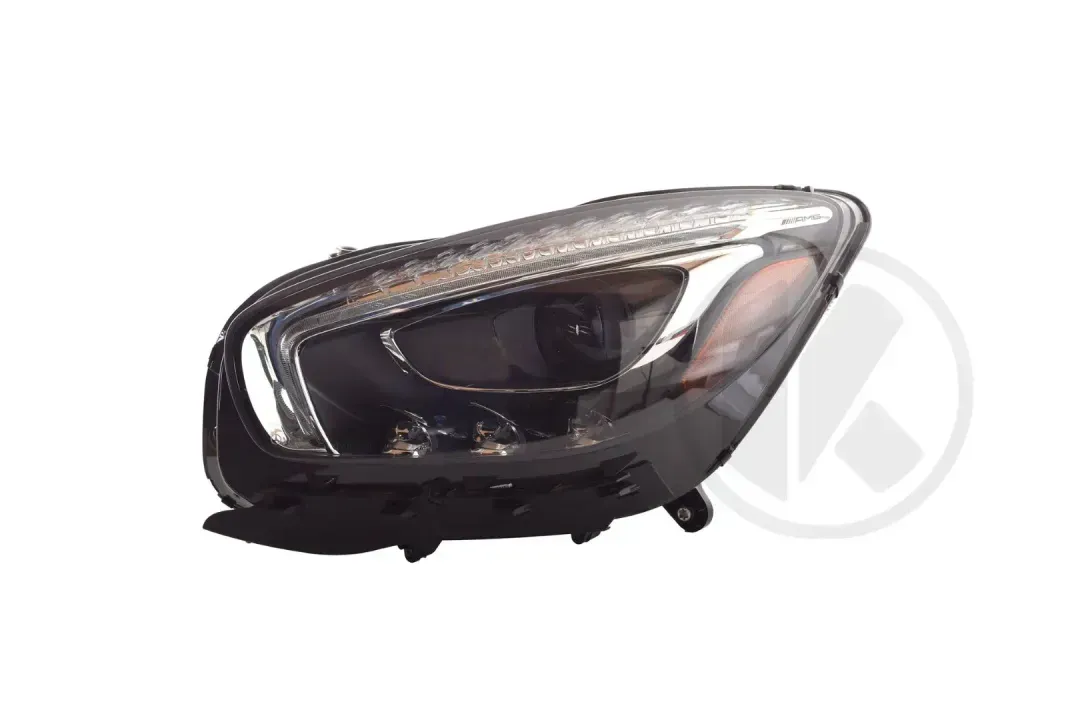 a1909063900 b   headlight lh wo control unit, usa
